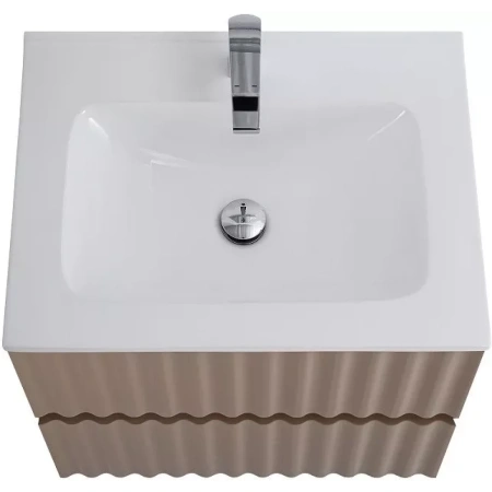 База под раковину Art&Max Еlegant AM-ELEGANT-600-2C-SO-CM-LED Капучино матовый