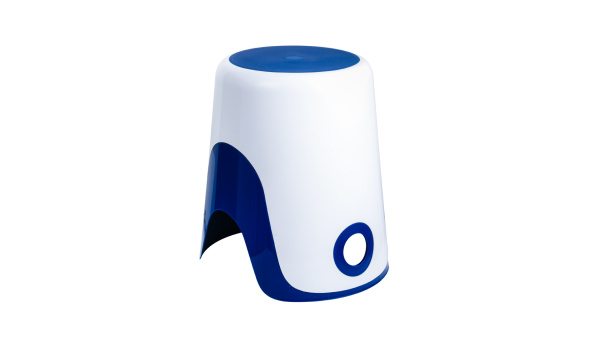 Корзина для белья FIXSEN Wendy 2в1 синяя FX-7073-89