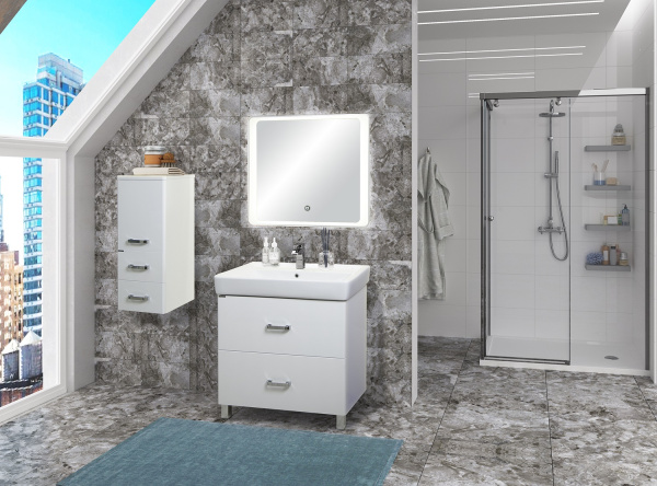 Зеркало Aquaton Соул 800x700 1A219302SU010