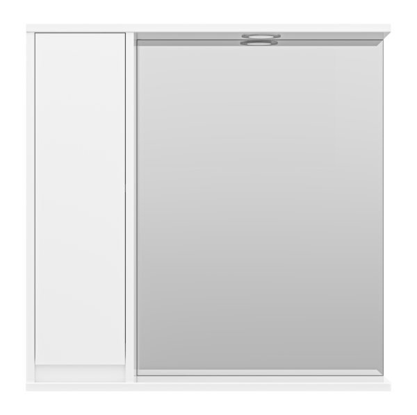 Зеркало-шкаф (72х72) Misty Алиса 75 левый Э-Али04075-01Л