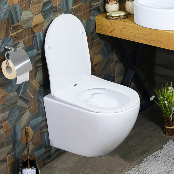 Унитаз подвесной безободковый Melana B2342-805