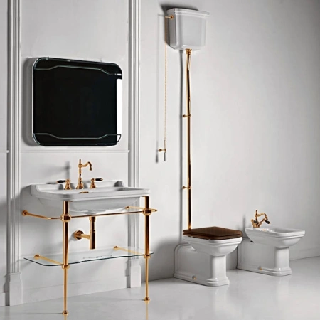 Чаша напольного унитаза Kerasan Waldorf 411601 без сиденья