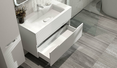 Тумба под раковину Jorno Modul 100  Mоl.01.97/P/W