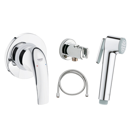 Готовый комплект для гигиенического душа GROHE BauCurve 129185 хром