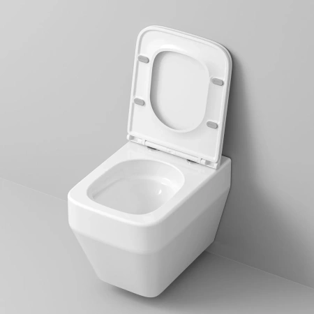 Унитаз подвесной безободковый Grossman  GR-4410SQ с сиденьем микролифт