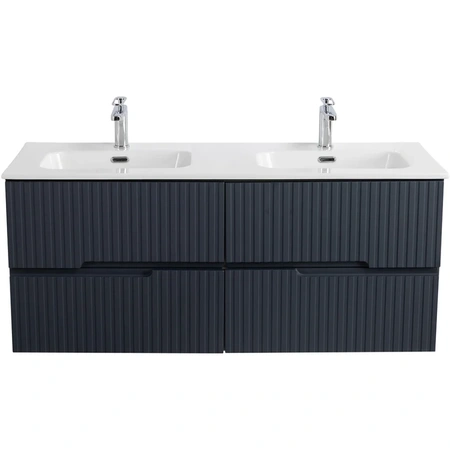 Тумба под раковину Cezares DUET-N-1200-4C-SO-2-GR-P Grafito