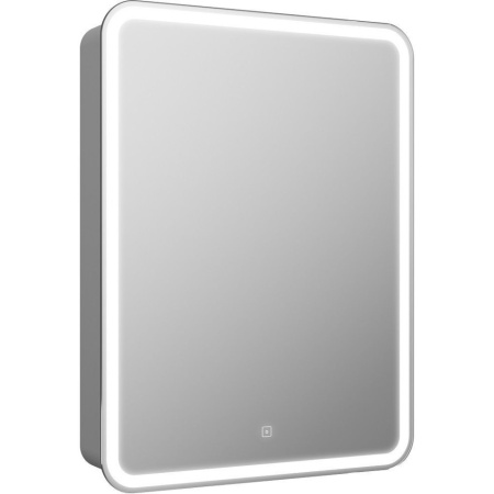 Зеркало-шкаф с подсветкой Art&Max PLATINO AM-Pla-550-800-1D-R-DS-F
