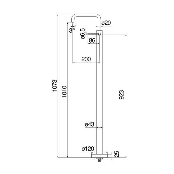 Смеситель для раковины Nobili Velis VE125188/3CR