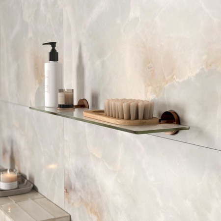 Стеклянная полка WasserKRAFT Asphe K-77724