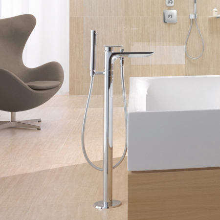 Смеситель напольный для ванны Kludi E2 495900575