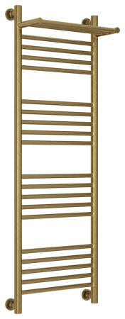 Полотенцесушитель Водяной Сунержа Богема с полкой + (120х40) Состаренная бронза 05-0223-1240