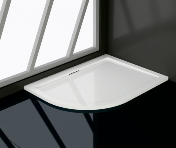 Душевой поддон ассиметричный правый 90х120х3,5 RGW AWS-41 03190492-01R