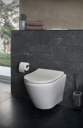 Подвесной унитаз инсталляцией с микролифтом  VitrA Integra 9856B003-7205