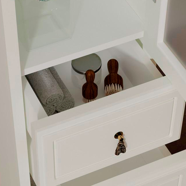 Пенал Opadiris Риспекто 30, цвет слоновая кость, правый, 00-00005831