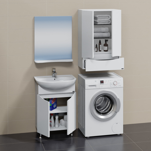 Тумба под раковину СаНта  Сатурн 60 700227