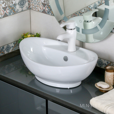 Раковина накладная (60х39) Melana 7167-805