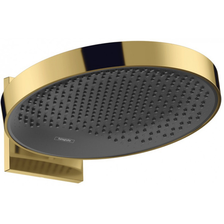 Верхний душ с кронштейном Hansgrohe Rainfinity 360 1jet 26230990 полированное золото