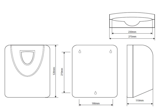 Диспенсер для бумажных полотенец Bemeta Hotel 121103014