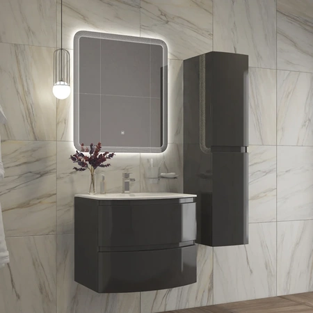 Зеркало (70х80) Cezares CZR-SPC-DUET-700-800-LED-TCH