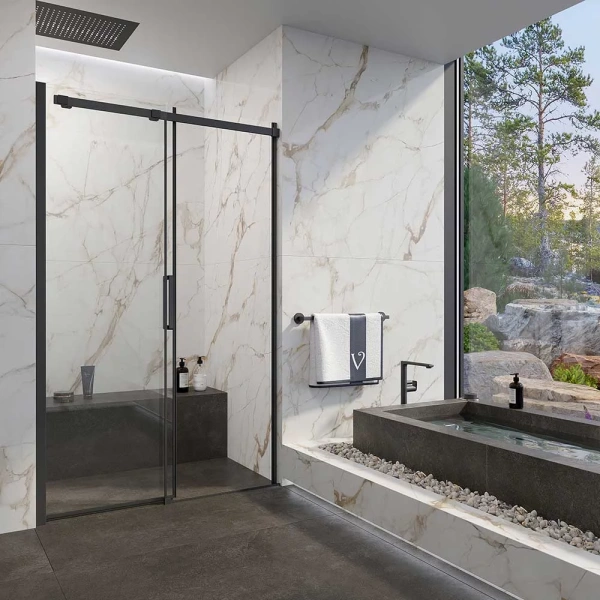 Душевая дверь (160x195) Veconi Vianno VN70B-160-01-C4