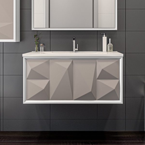 Тумба под раковину Marka One Romb 90П У67845