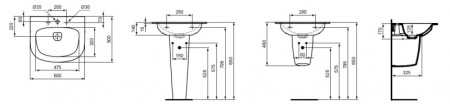 Раковина Ideal Standard Dea T044601