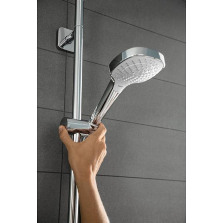 Душевой гарнитур Hansgrohe Croma Select E 1jet Multi EcoSmart 26591400 белый/хром