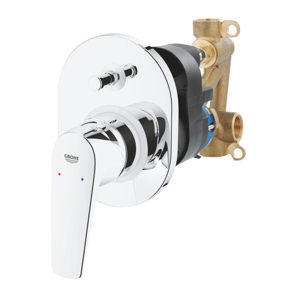 Смеситель однорычажный для ванны GROHE BauFlow 29045 000 (29045000)