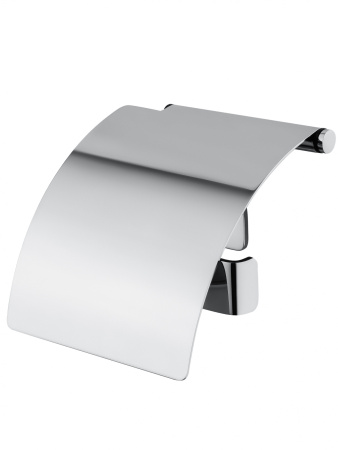 Держатель для туалетной бумаги с крышкой WONZON & WOGHAND LOTTE, хром WW-8326