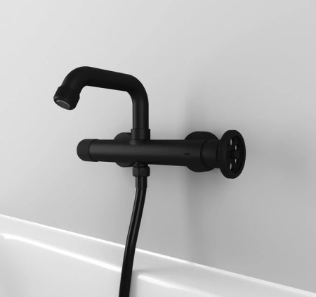 Смеситель для ванны черный IDDIS Grange (GRABLR2i02WA)