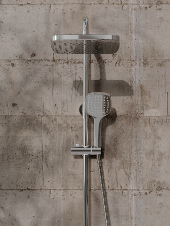 Душевая система Orange Otto M22-811cr смеситель с изливом, хром