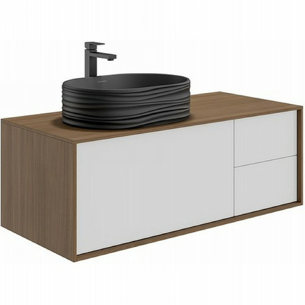 Раковина накладная (53х38) Kerama Marazzi Artbasin SA.wb.50\BLK.M