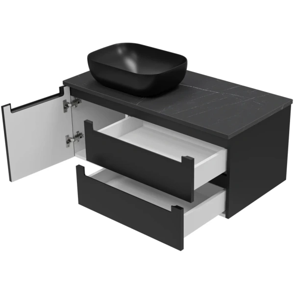 Тумба под раковину Brevita Cargo 100 CAR-01100-021П2Я без раковины