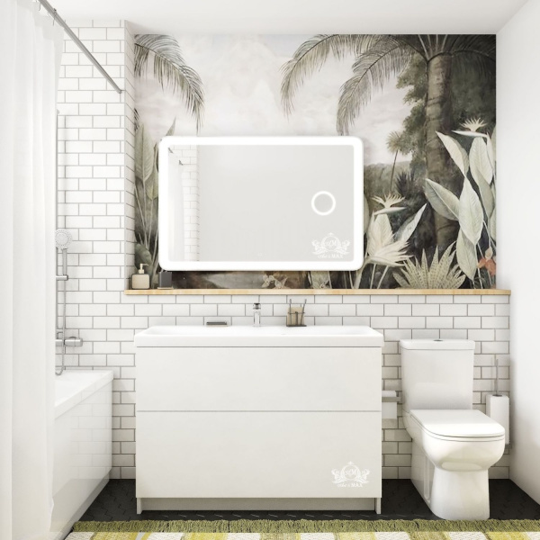 Зеркало с подсветкой Art&Max LATINA AM-Lat-1200-800-DS-F-X3