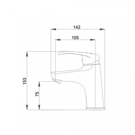 Смеситель для раковины Raiber Draygott R9601