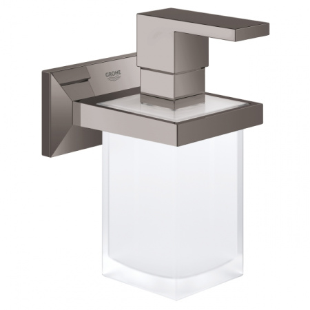Держатель с дозатором для жидкого мыла Grohe Allure Brilliant 40494 A00 (40494A00) темный графит глянец