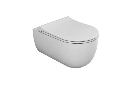 Подвесной безободковый унитаз с функцией биде с сиденьем микролифт Bien Vokha MDKA052N1VP1W5000