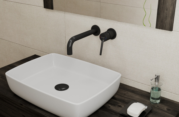 Смеситель для раковины Bravat  P8461217BW-ENG