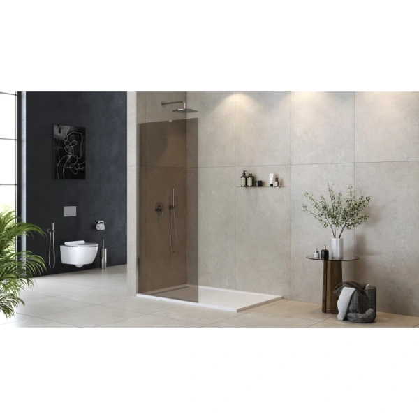 Душевая перегородка 90 см CEZARES LIBERTA LIBERTA-L-1-TB-90-BR-Cr