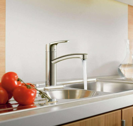 Смеситель для кухни Hansgrohe Focus M41 31806800 нержавеющая сталь