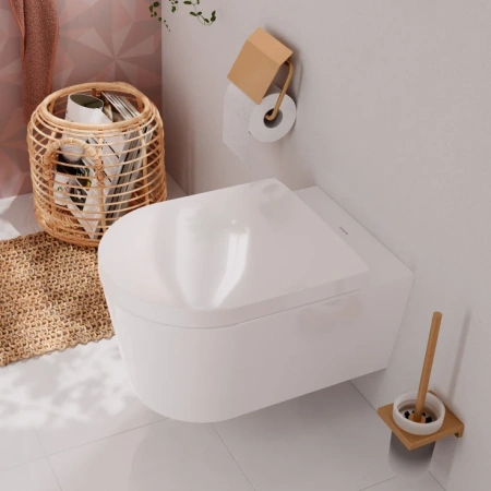 Ершик для унитаза Hansgrohe AddStoris 41752990 полированное золото