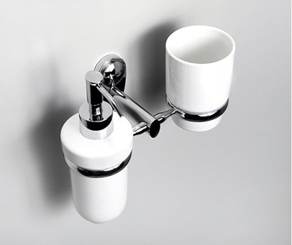 Держатель стакана и дозатора WasserKRAFT Main K-9289C