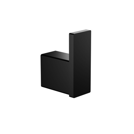 Крючок для ванной WONZON & WOGHAND, черный матовый WW-V2301-MB
