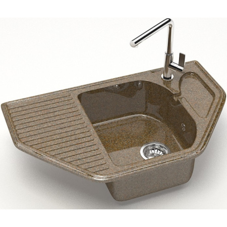 Кухонная мойка Marrbaxx Рики Z22 Z022Q009 коричневый