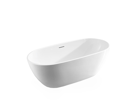 Ванна акриловая отдельностоящая (150х81,5) Vincea VBT-408-1500 белый глянец
