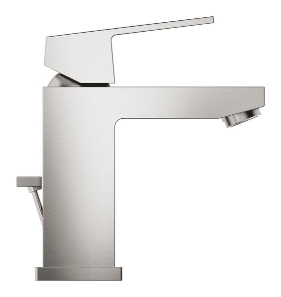 Смеситель для раковины однорычажный Grohe Eurocube 23127 DC0 (23127DC0) суперсталь