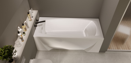 Акриловая ванна (193-170х80) Marka One Pragmatika 01пр19380