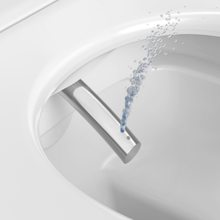 Унитаз подвесной с функцией биде Duravit D-Neo 654000012004300