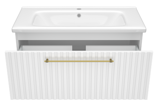 Тумба с раковиной  Brevita Alicante 90  УТ000015978