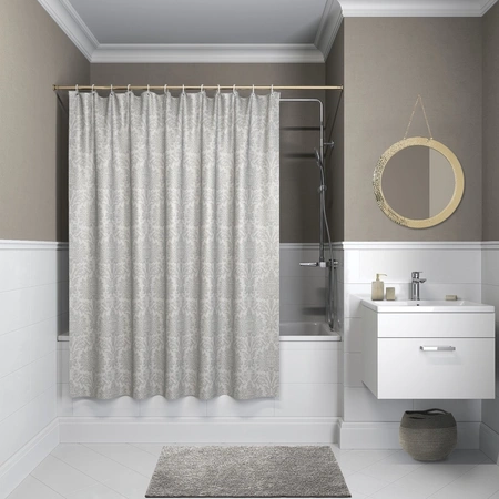 Штора для ванной комнаты IDDIS Decor 180*180см полиэстер (D01P118i11)